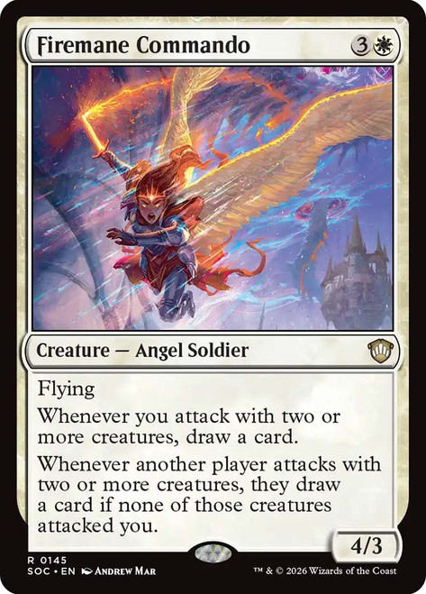Firemane Commando
Secrets of Strixhaven Commander
Single
Magic: The Gathering