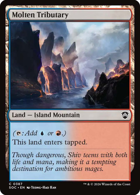 Molten Tributary
Secrets of Strixhaven Commander
Single
Magic: The Gathering