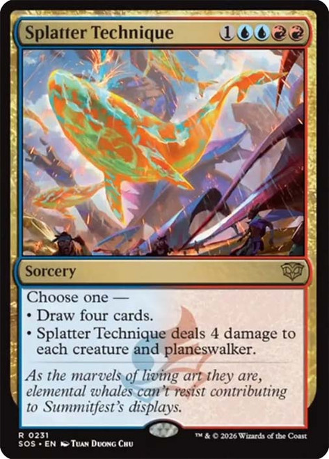 Splatter Technique
Secrets of Strixhaven
Single
Magic: The Gathering