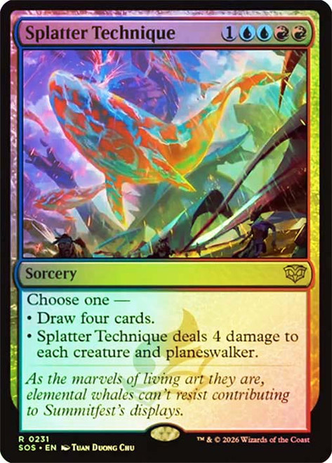 Splatter Technique
Secrets of Strixhaven
Single
Magic: The Gathering