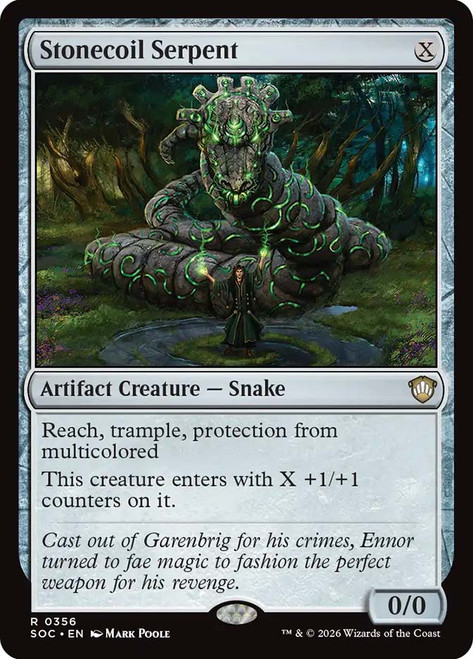 Stonecoil Serpent
Secrets of Strixhaven Commander
Single
Magic: The Gathering