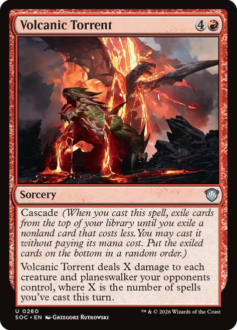Volcanic Torrent | Commander Legends | Star City Games