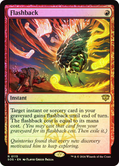 Flashback
Secrets of Strixhaven
Single
Magic: The Gathering