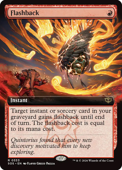 Flashback
Secrets of Strixhaven
Single
Magic: The Gathering