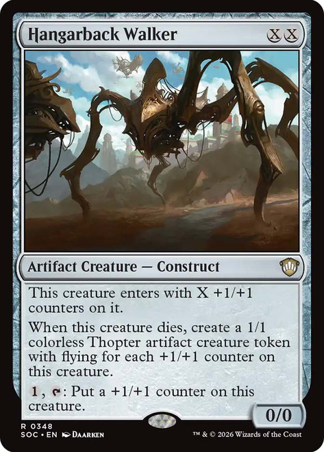 Hangarback Walker
Secrets of Strixhaven Commander
Single
Magic: The Gathering