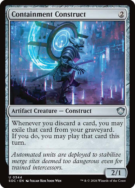 Containment Construct
Secrets of Strixhaven Commander
Single
Magic: The Gathering