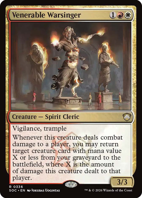 Venerable Warsinger
Secrets of Strixhaven Commander
Single
Magic: The Gathering