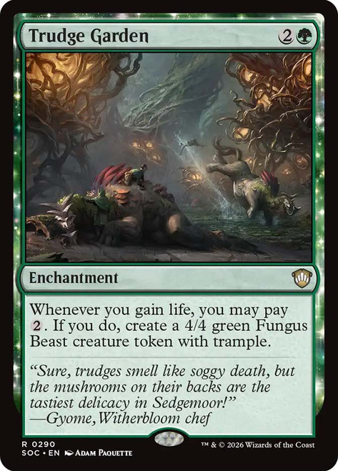 Trudge Garden
Secrets of Strixhaven Commander
Single
Magic: The Gathering