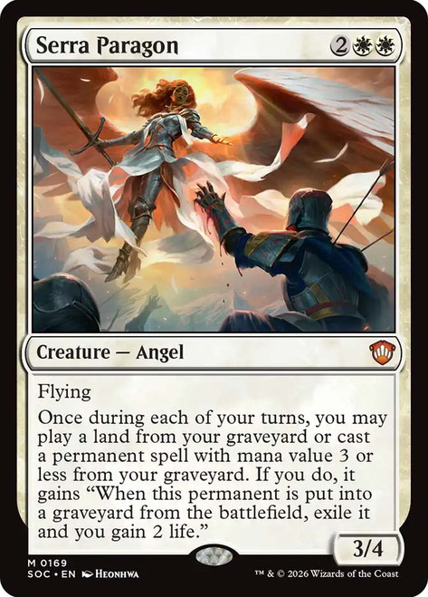 Serra Paragon
Secrets of Strixhaven Commander
Single
Magic: The Gathering