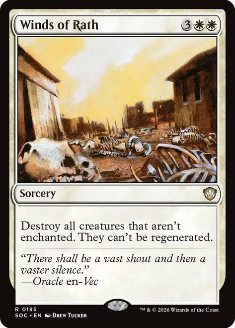 Winds of Rath
Secrets of Strixhaven Commander
Single
Magic: The Gathering