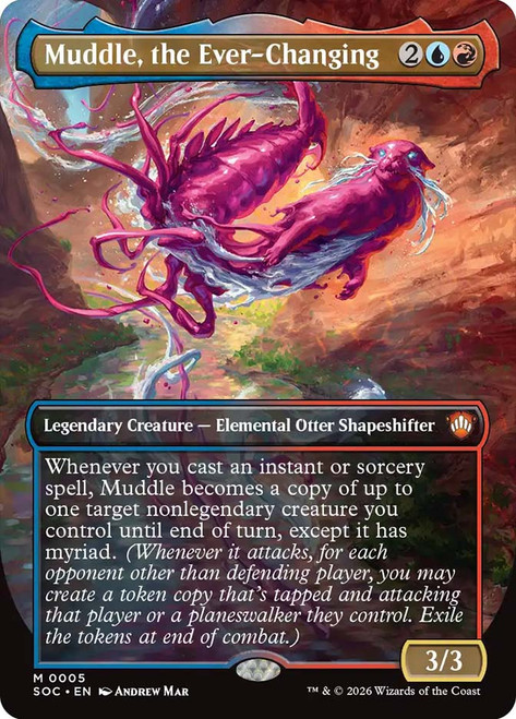 Muddle, the Ever-Changing
Secrets of Strixhaven Commander
Single
Magic: The Gathering