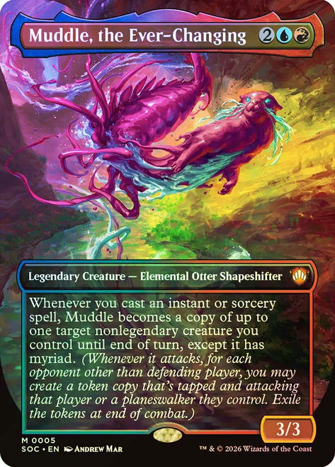 Muddle, the Ever-Changing | Secrets of Strixhaven Commander | Star