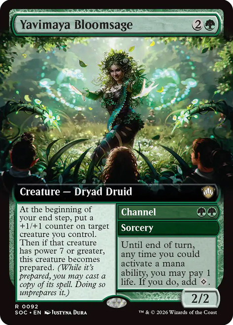 Yavimaya Bloomsage // Channel
Secrets of Strixhaven Commander
Single
Magic: The Gathering