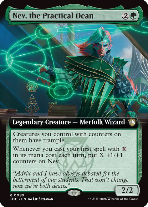 Nev, the Practical Dean
Secrets of Strixhaven Commander
Single
Magic: The Gathering