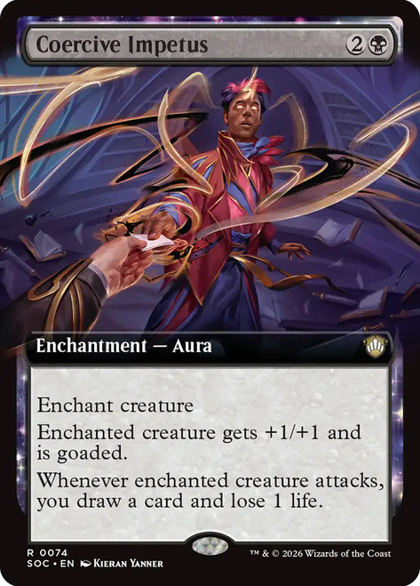 Coercive Impetus
Secrets of Strixhaven Commander
Single
Magic: The Gathering