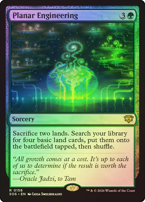 Planar Engineering
Secrets of Strixhaven
Single
Magic: The Gathering