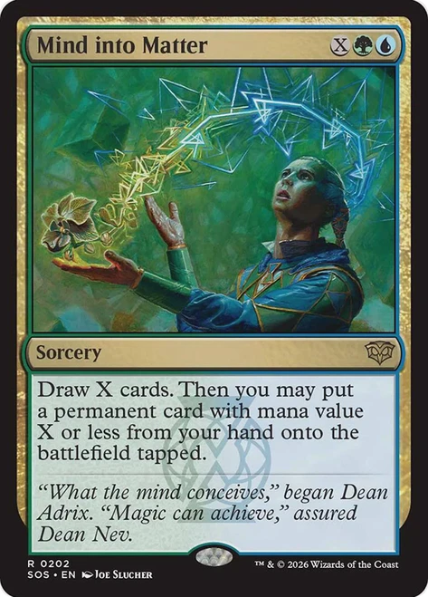 Mind into Matter
Secrets of Strixhaven
Single
Magic: The Gathering