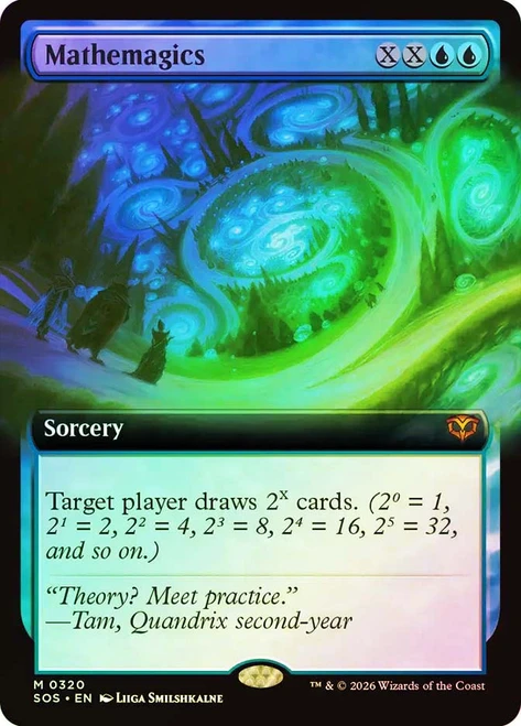 Mathemagics
Secrets of Strixhaven
Single
Magic: The Gathering