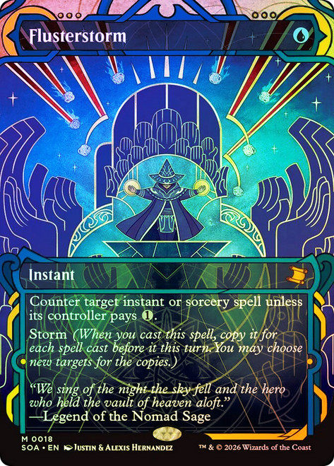 Flusterstorm
Secrets of Strixhaven Mystical Archive
Single
Magic: The Gathering