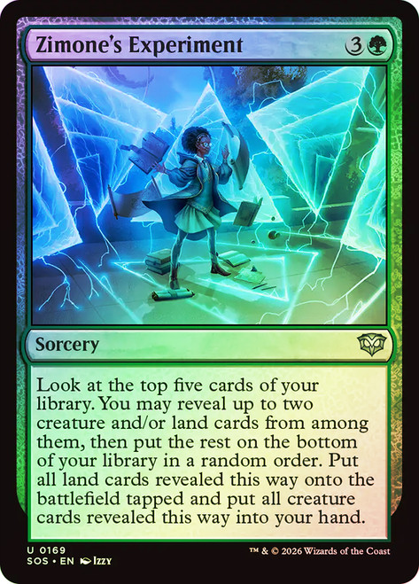 Zimone's Experiment
Secrets of Strixhaven
Single
Magic: The Gathering