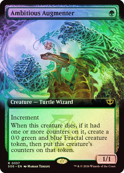 Ambitious Augmenter
Secrets of Strixhaven
Single
Magic: The Gathering