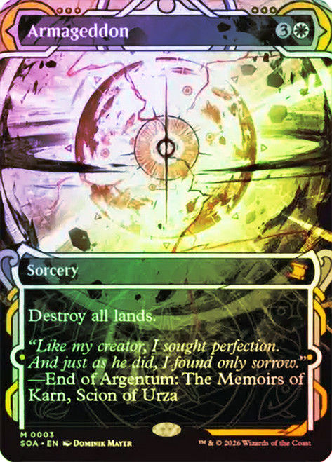 Armageddon
Secrets of Strixhaven Mystical Archive
Single
Magic: The Gathering