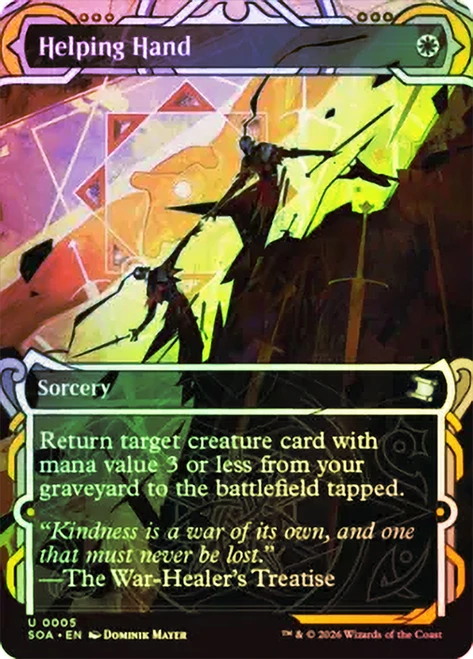 Helping Hand
Secrets of Strixhaven Mystical Archive
Single
Magic: The Gathering