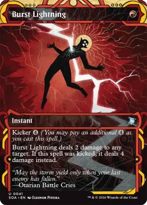 Burst Lightning
Secrets of Strixhaven Mystical Archive
Single
Magic: The Gathering