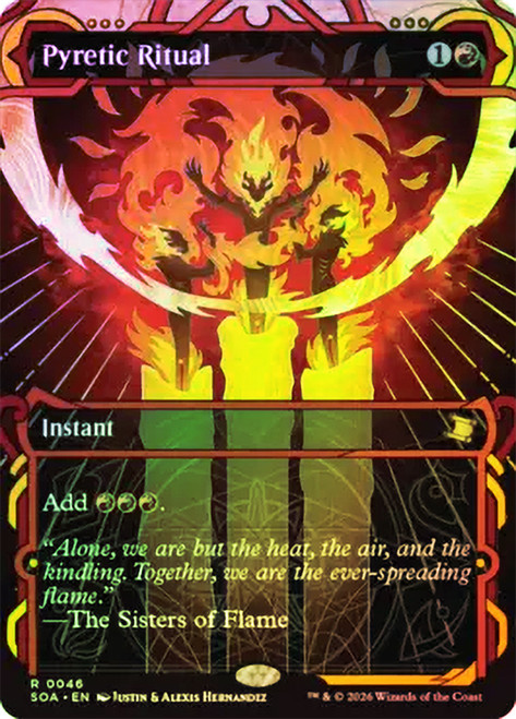 Pyretic Ritual
Secrets of Strixhaven Mystical Archive
Single
Magic: The Gathering