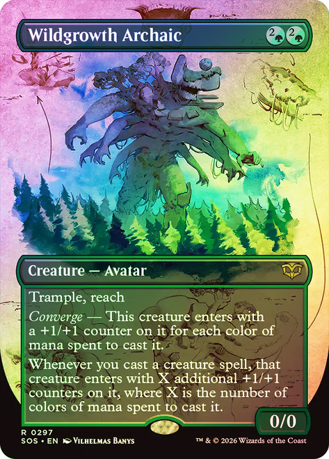 Wildgrowth Archaic | Secrets of Strixhaven | Star City Games