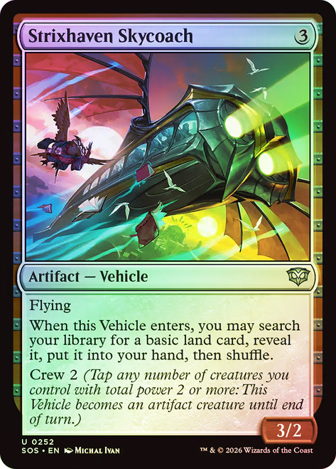 Strixhaven Skycoach
Secrets of Strixhaven
Single
Magic: The Gathering