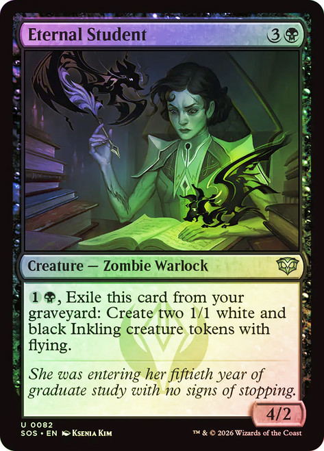 Eternal Student
Secrets of Strixhaven
Single
Magic: The Gathering
