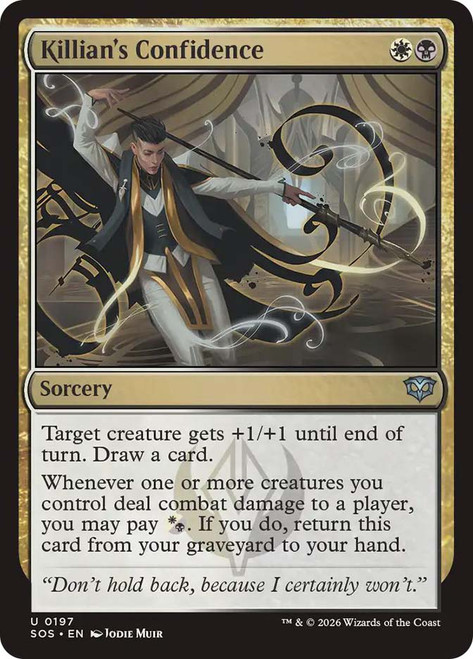 Killian's Confidence
Secrets of Strixhaven
Single
Magic: The Gathering