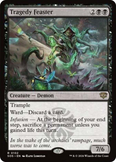 Tragedy Feaster
Secrets of Strixhaven
Single
Magic: The Gathering