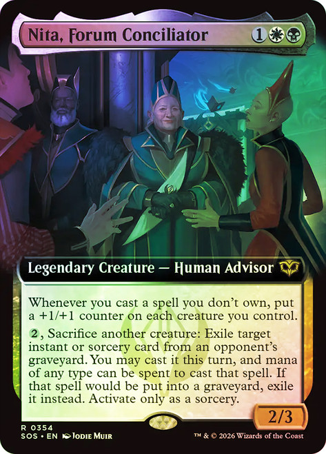 Nita, Forum Conciliator
Secrets of Strixhaven
Single
Magic: The Gathering