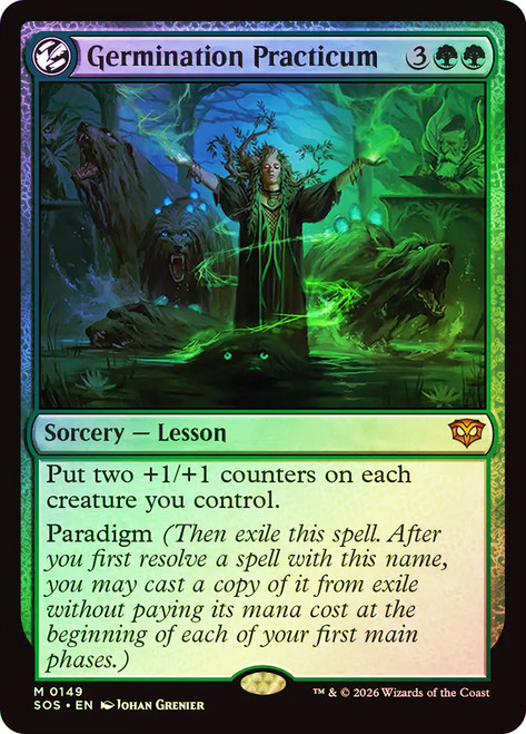 Germination Practicum
Secrets of Strixhaven
Single
Magic: The Gathering