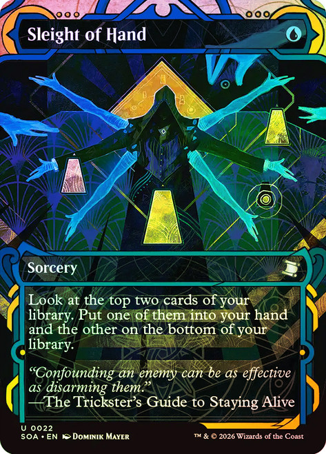 Sleight of Hand
Secrets of Strixhaven Mystical Archive
Single
Magic: The Gathering