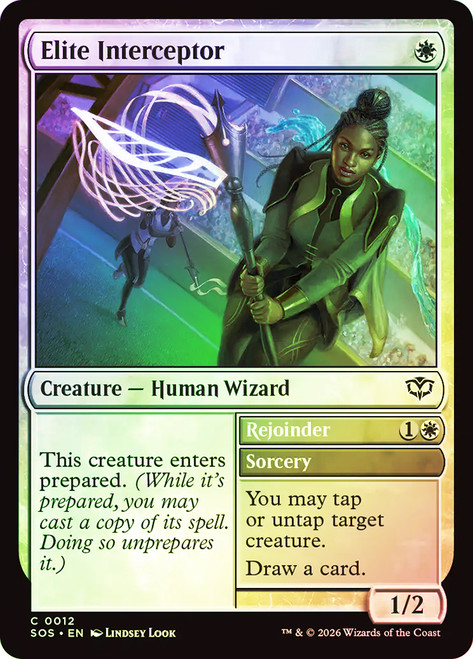 Elite Interceptor // Rejoinder
Secrets of Strixhaven
Single
Magic: The Gathering