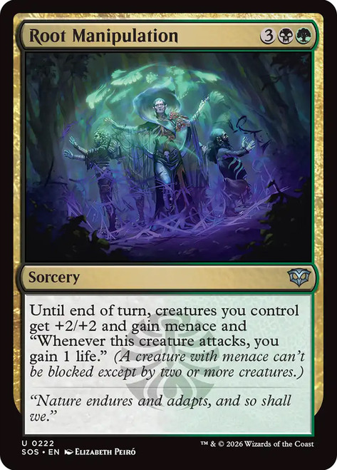 Root Manipulation
Secrets of Strixhaven
Single
Magic: The Gathering