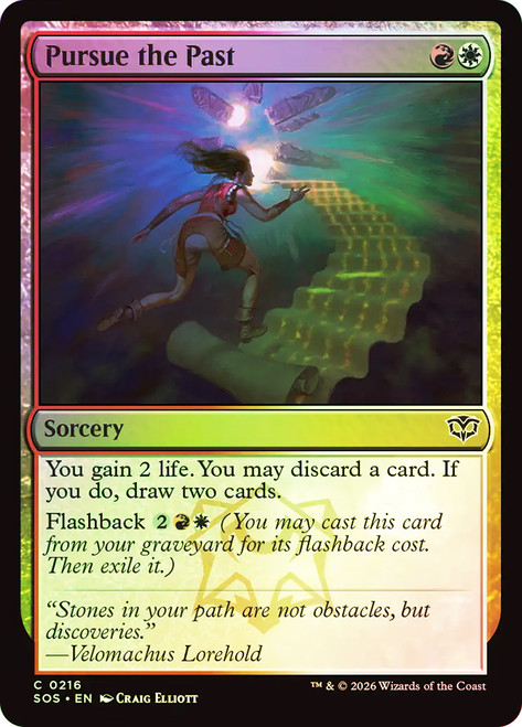 Pursue the Past
Secrets of Strixhaven
Single
Magic: The Gathering