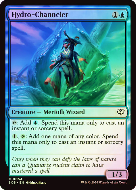 Hydro-Channeler
Secrets of Strixhaven
Single
Magic: The Gathering