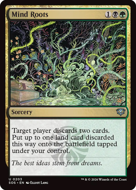Mind Roots
Secrets of Strixhaven
Single
Magic: The Gathering