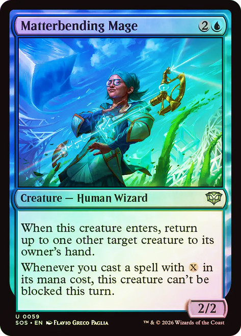 Matterbending Mage
Secrets of Strixhaven
Single
Magic: The Gathering