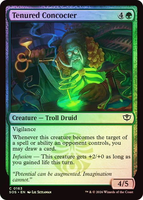 Tenured Concocter
Secrets of Strixhaven
Single
Magic: The Gathering