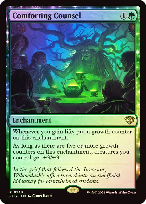 Comforting Counsel
Secrets of Strixhaven
Single
Magic: The Gathering