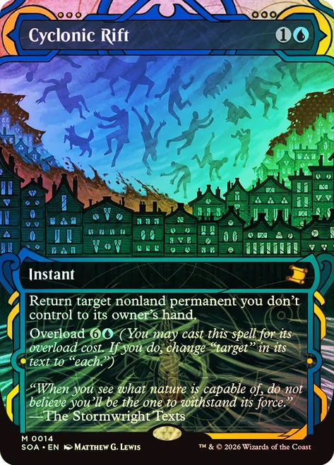 Cyclonic Rift
Secrets of Strixhaven Mystical Archive
Single
Magic: The Gathering