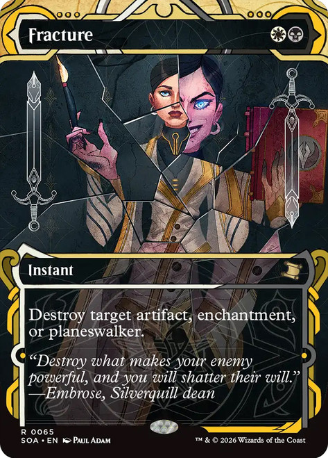 Fracture
Secrets of Strixhaven Mystical Archive
Single
Magic: The Gathering