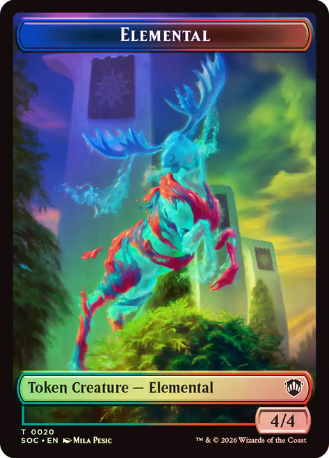 {Elemental Token} (#020) // {Food Token}
Secrets of Strixhaven Commander
Single
Magic: The Gathering