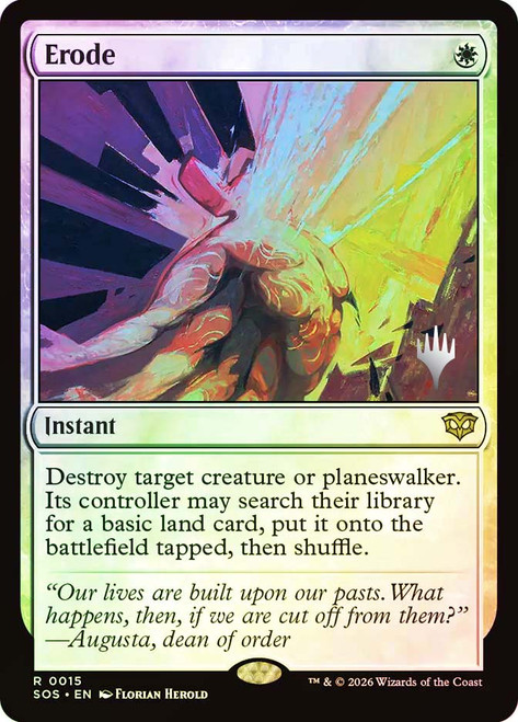 Erode (Promo Pack) (Secrets of Strixhaven)
Promo
Single
Magic: The Gathering
