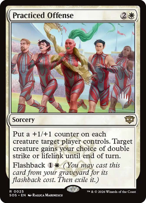 Practiced Offense (Promo Pack) (Secrets of Strixhaven)
Promo
Single
Magic: The Gathering